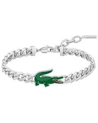 Lacoste - Arthor Stainless Steel Bracelet - Lyst
