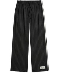 Y-3 - Open Hem Woven Tracksuit Joggers - Lyst