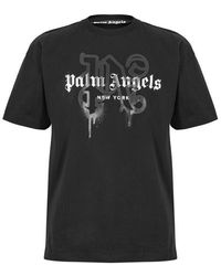 Palm Angels - Ny Mono Tee - Lyst