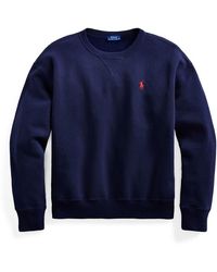 Polo Ralph Lauren - Fleece Crew Sweater - Lyst