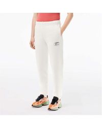 Lacoste - Straight Leg Embroidered Sweatpants - Lyst