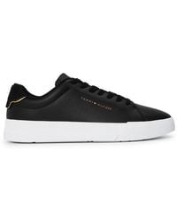 Tommy Hilfiger - Court Leather Low Top Trainers - Lyst
