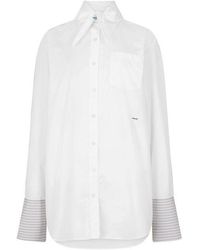 Prada - Long Sleeve Sh Ld64 - Lyst