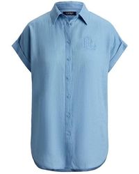 Ralph Lauren - Short Sleeve Plain Shirt - Lyst