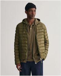 GANT - Light Padded Bomber Jacket - Lyst