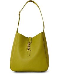Saint Laurent - Le5A7 Leather Hobo Bag - Lyst