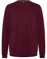 BOSS - Bagritte-E Crew Sweatshirt - Lyst