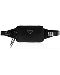 Prada Vela Belt Bag - Black
