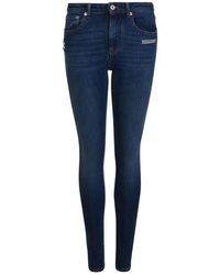Off-White c/o Virgil Abloh Skinny Jeans - Blue