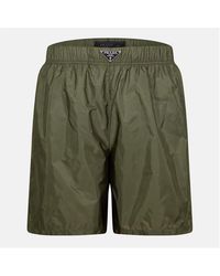 Prada - Logo Swim Shorts - Lyst