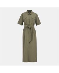 Barbour - Nicole Belted Shirt Dress - Lyst