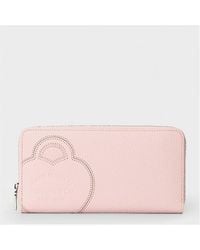 Tiffany & Co. - Zipped Wallet Zip-Around Multiple Card Slots Coin Purse - Lyst