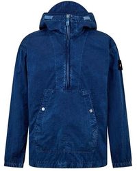 Stone Island - Denim Research-Tc Marmo Parka - Lyst