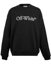 Off-White c/o Virgil Abloh - Skate Relaxed Fit Crew Sweatshirt - Lyst