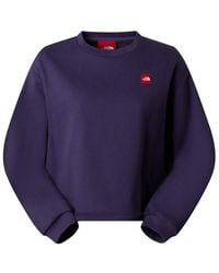 The North Face - Redbox Relaxed Fit Crew Sweatshirt - Lyst