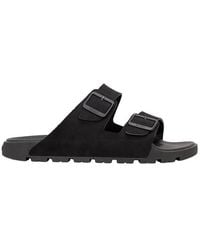 BOSS - Sandals With Emed Logo Detail And Adjustable Straps (Surfley) - Lyst