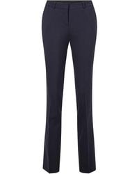 BOSS - Tamea Slim Fit Trousers - Lyst