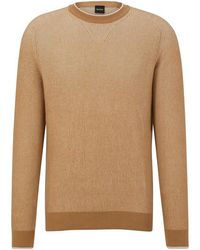 BOSS - T Ferro Crew Sweatshirt - Lyst