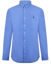 Polo Ralph Lauren - Slim Fit Poplin Long-Sleeve Shirt - Lyst