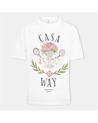 CASABLANCA - Casa Way Oversized T-Shirt - Lyst