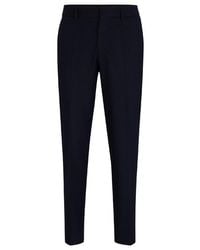 BOSS - P Genius Cw Straight Leg Trousers - Lyst
