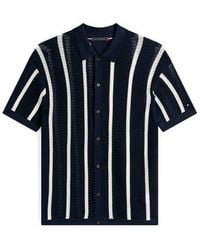 Tommy Hilfiger - Vertical Stripe Short Sleeve Shirt - Lyst