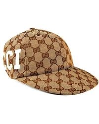 Gucci - Gg Cotton Canvas Baseball Hat - Lyst