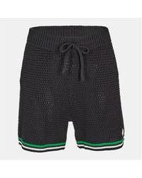 CASABLANCA - Woven Tailored Fit Tracksuit Shorts - Lyst