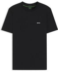 BOSS - Crew Logo T-shirt - Lyst