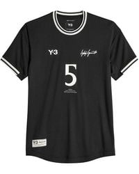 Y-3 - Elite Football Jersey T-Shirt - Lyst
