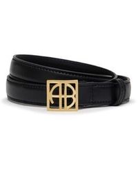 Anine Bing - Monogram Belt - Lyst