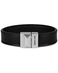 Saint Laurent - Saint Stud Bracelet 43 - Lyst