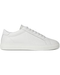 Emporio Armani - Emporio Lthr Sneakrs Sn99 - Lyst