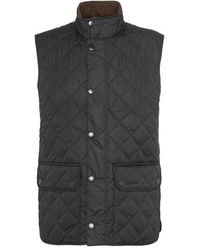 Barbour - Lowerdale Diamond-Quilted Gilet - Lyst