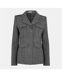 McQueen - Alex City Structured Tailored Blazer - Lyst