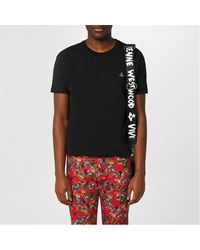 Vivienne Westwood - Embroidered Orb Logo T Shirt - Lyst