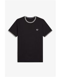 Fred Perry - Twin Tipped T-Shirt - Lyst