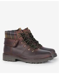 Barbour - Burne Hiking Boots - Lyst