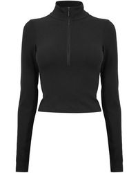 Nike - Quarter Zip Knitted Top - Lyst