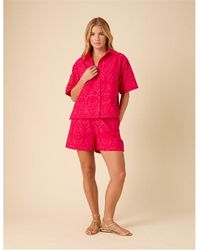 Nobody's Child - Bennie Short Sleeve Plain Relaxed Fit Shirt - Lyst