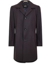BOSS - H-Task Overcoat - Lyst