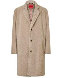 HUGO - Merlon2341 10220298 01 Overcoat - Lyst