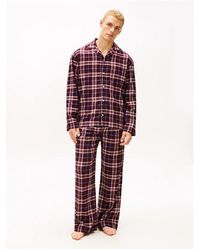 Tommy Hilfiger - Tartan Pyjama Set - Lyst