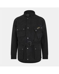 Barbour - B.Intl Washed Wax Jacket - Lyst