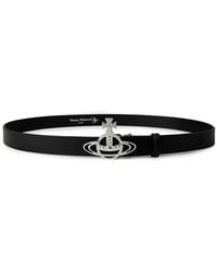Vivienne Westwood - Line Orb Silver Belt - Lyst