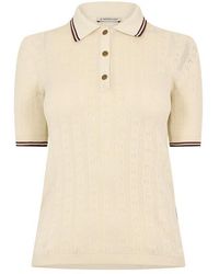 Moncler - Short Sleeve Polo Shirt - Lyst