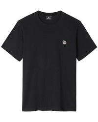 Paul Smith - Regular Fit Zebra Crew-Neck T-Shirt - Lyst
