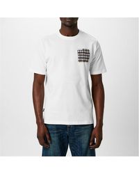 Aquascutum - Checked T-Shirt - Lyst