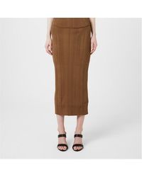 BOSS - Freedah Knitted Pencil Skirt - Lyst