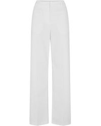 Fendi - Technical Straight Leg Trousers - Lyst